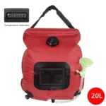 20-Liter-Duschbeutel für Wildcamping – tragbare Solardusche