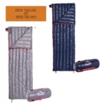 Schlafsack aus Gänsefedern – Camping