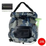 20-Liter-Duschbeutel für Wildcamping – tragbare Solardusche